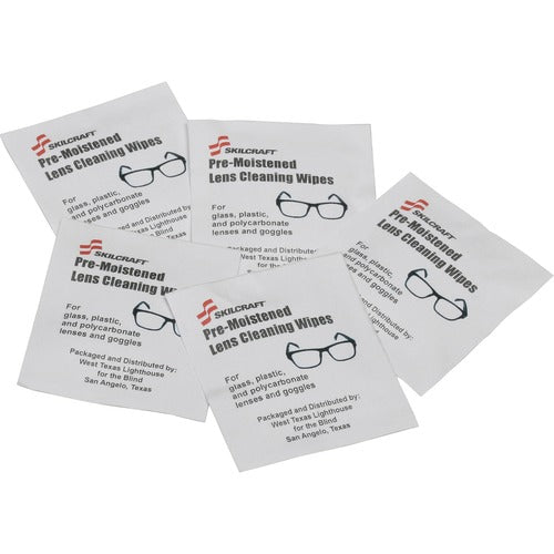 SKILCRAFT® NSN6809882 SKILCRAFT Lens Cleaning Towelettes