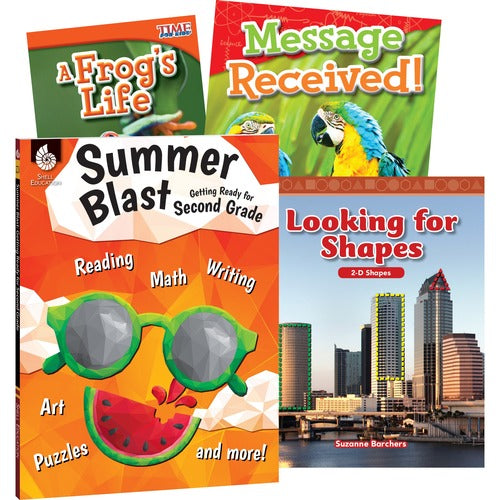 Shell Education SHL51672 Learn-At-Home Grade 2 Summer STEM Set Printed Book by Jodene Smith, Suzanne I. Barchers