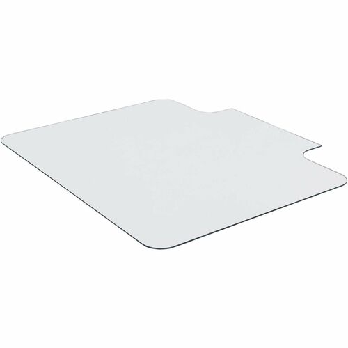 Lorell LLR82836 Tempered Glass Chairmat with Lip