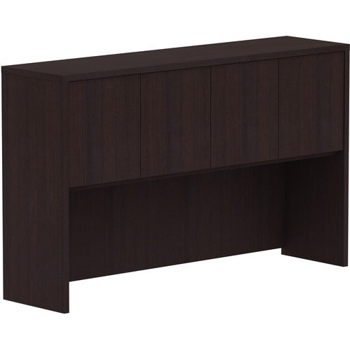 Lorell LLR18270 Essentials Series Stack-on Hutch with Doors