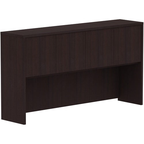 Lorell LLR18269 Essentials Series Stack-on Hutch with Doors