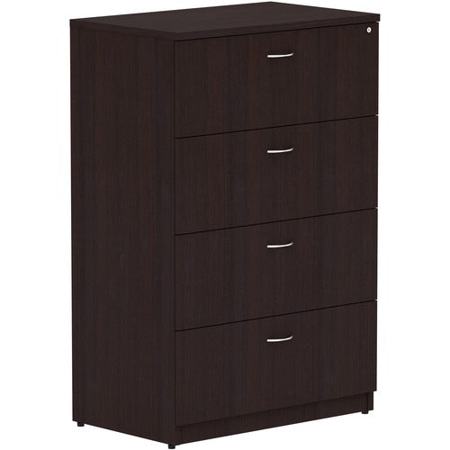 Lorell LLR18274 Essentials Series 4-Drawer Lateral File
