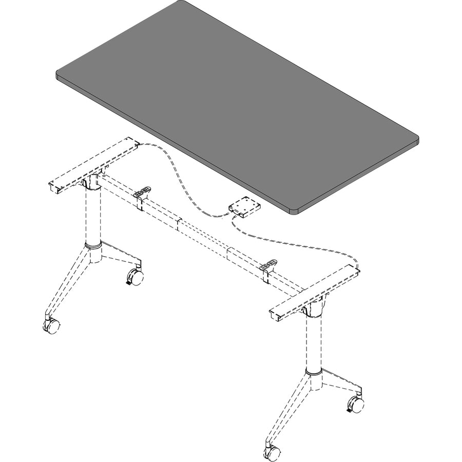 Lorell LLR62558 Training Tabletop