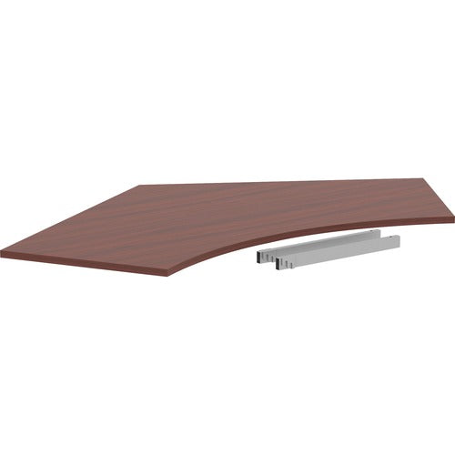 Lorell LLR16248 Relevance Series Curve Worksurface for 120 Workstations