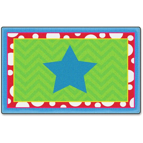Flagship Carpets FCICE33108W Silly Mat Class Seating Rug