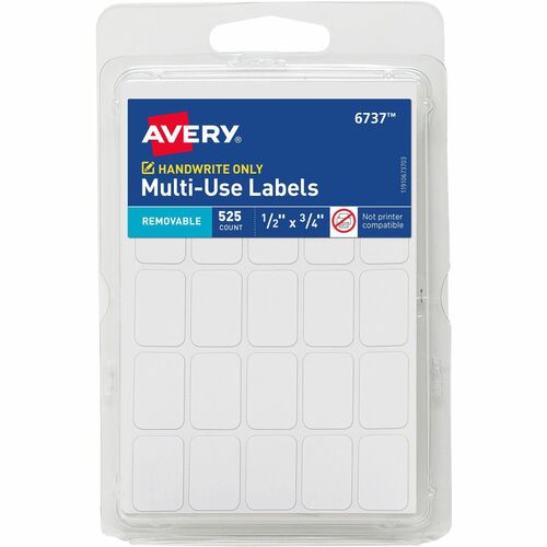 Avery® AVE06737 Avery® White Multi-Use Labels