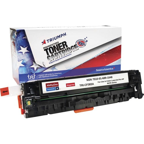 SKILCRAFT® NSN6891048 Remanufactured Laser Toner Cartridge 312A - Magenta - 1 / Carton