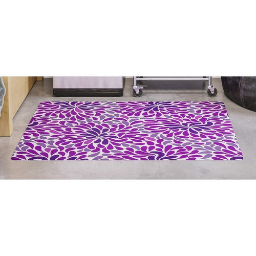 Deflecto DEFCM3540PR FashionMat Purple Rain Chair Mat