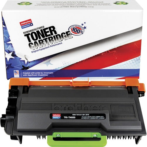 SKILCRAFT® NSN6912970 Remanufactured Toner Cartridge TN850 - Black - 1 Each