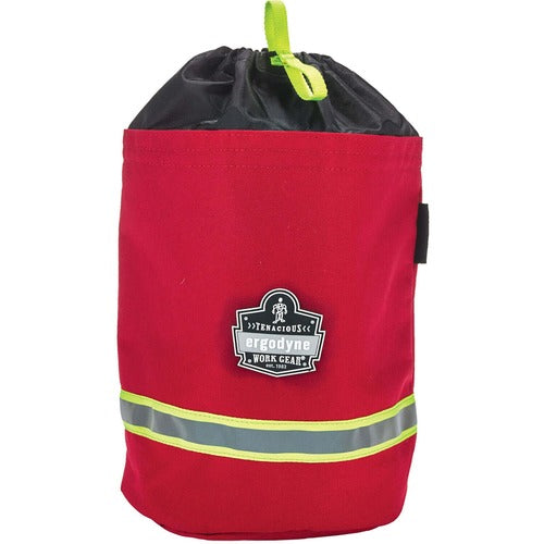 Ergodyne EGO13080 Arsenal 5080 Carrying Case Gear, Belt, ID Card, Full Mask Respirator, SCBA Mask - Red