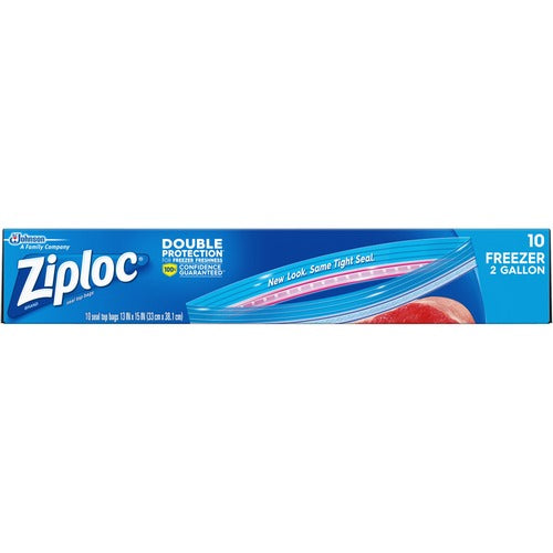 Ziploc® SJN665258 2-Gallon Freezer Bags