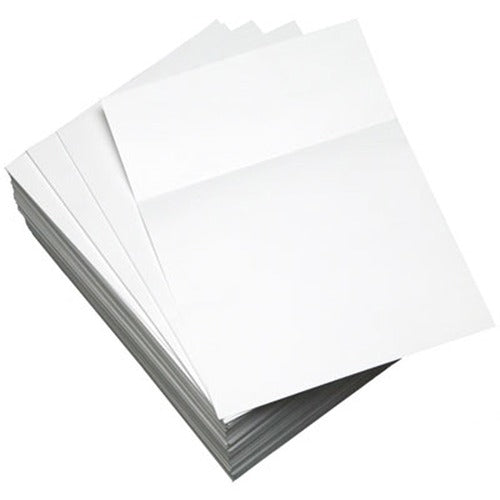 Lettermark DMR8833 Punched & Perforated Papers with Perforations 3-1/2" from the Bottom - White