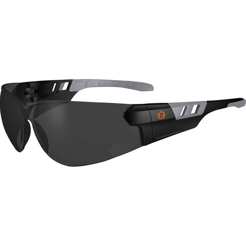 Ergodyne EGO59130 SAGA Smoke Lens Matte Frameless Safety Glasses / Sunglasses