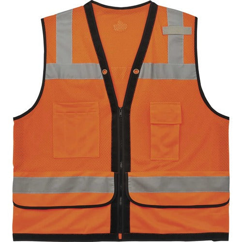 Ergodyne EGO23313 8253HDZ Type R Class 2 Heavy-Duty Mesh Surveyors Vest