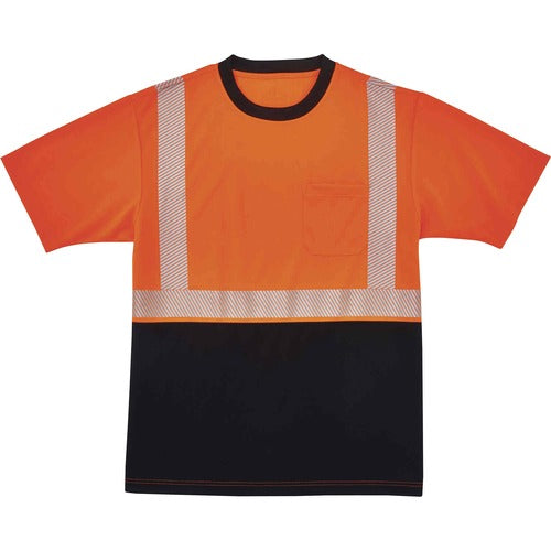 Ergodyne EGO22587 8280BK Type R Class 2 Front Performance T-Shirt