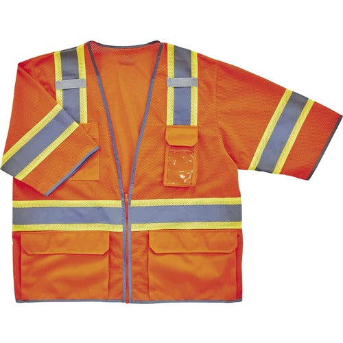 Ergodyne EGO24157 8346Z Two-Tone Hi-Vis Class 3 Surveyor Vest