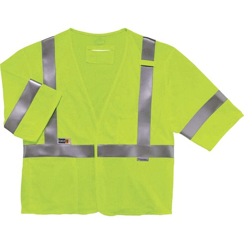 Ergodyne EGO22219 8356FRHL Type R Class 3 Flame-Resistant Modacrylic Vest