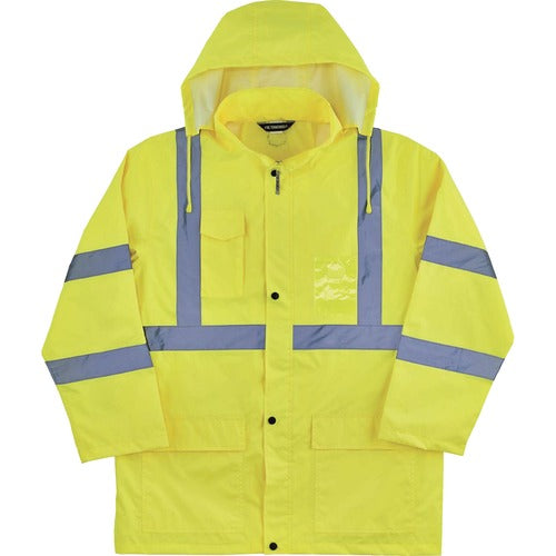 Ergodyne EGO24333 8366 Lightweight Hi-Vis Rain Jacket - Type R, Class 3