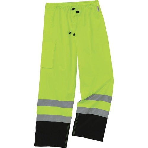 Ergodyne EGO25429 8915BK Class E Bottom Rain Pants