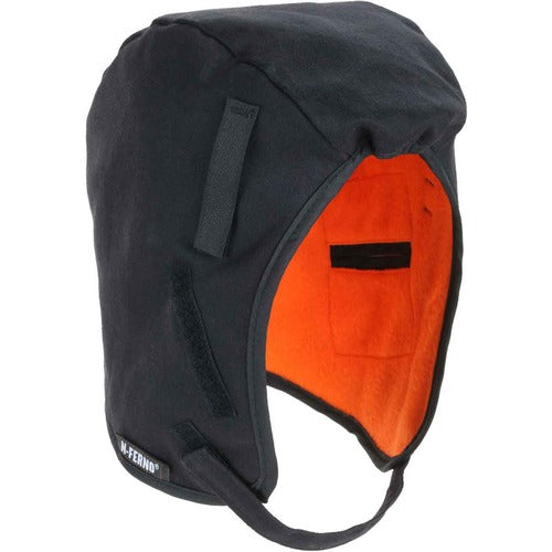 Ergodyne EGO16860 6860 Winter Hard Hat Liner - 2-Layer, Fleece-Lined, FR Shell, Reg-Length