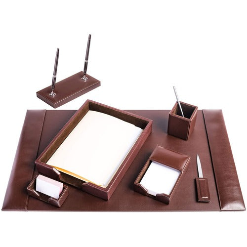Dacasso DACD3608 Bonded Leather Desk Set