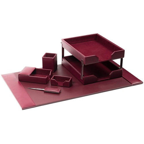 Dacasso DACD5203 Bonded Leather Desk Set