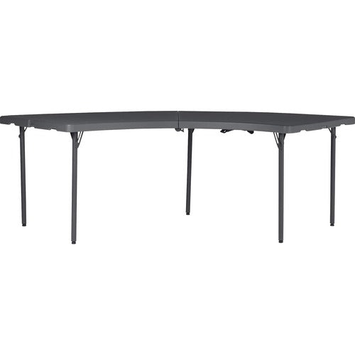 Dorel CSC60527SGY1E Zown Moon Commercial Blow Mold Folding Table