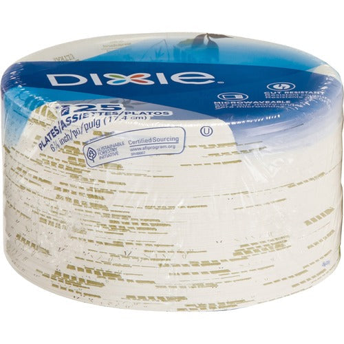 Dixie DXEUX7WS Pathways 7" Medium-weight Paper Plates by GP Pro