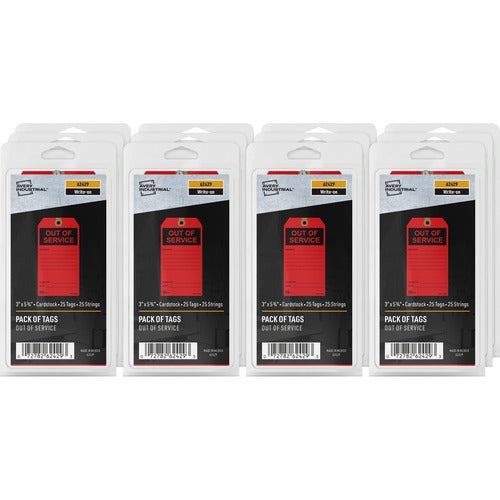 Avery® AVE62429 Avery® Preprinted OUT OF SERVICE Red Service Tags