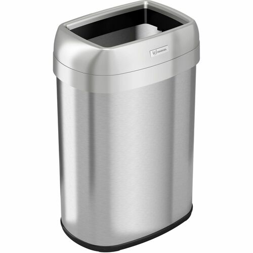 HLS Commercial HLCHLS13STV Stainless Steel Open Top Trash Can