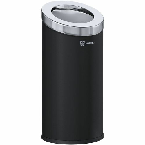 HLS Commercial HLCHLSC04G15B 15-Gallon Round Open Top Trash Can