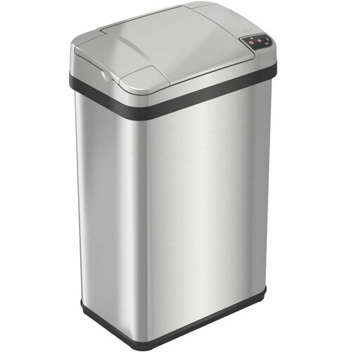 HLS Commercial HLCHLS04SS Stainless Steel Sensor Trash Can