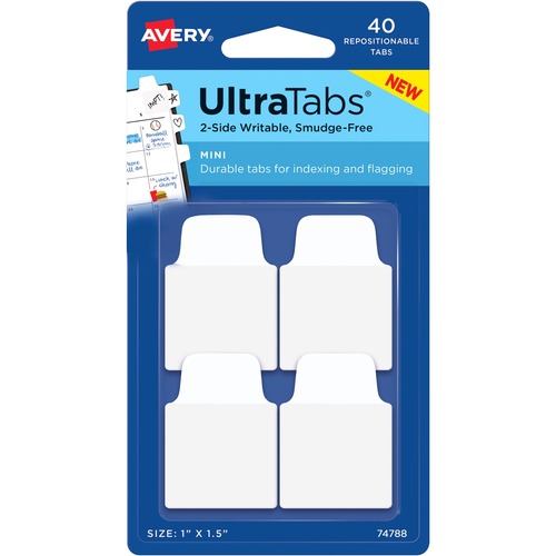 Avery® AVE74788 Avery® Ultra Tabs Repositionable Mini Tabs