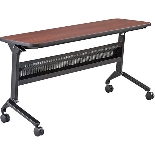 Safco SAFLF1860TSLCRM Flip-N-Go Rectangular Training Table