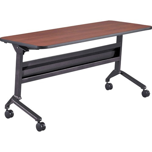 Safco SAFLF2460TSLCRM Flip-N-Go Rectangular Training Table