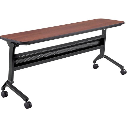 Safco SAFLF1872TSLCRM Flip-N-Go Rectangular Training Table
