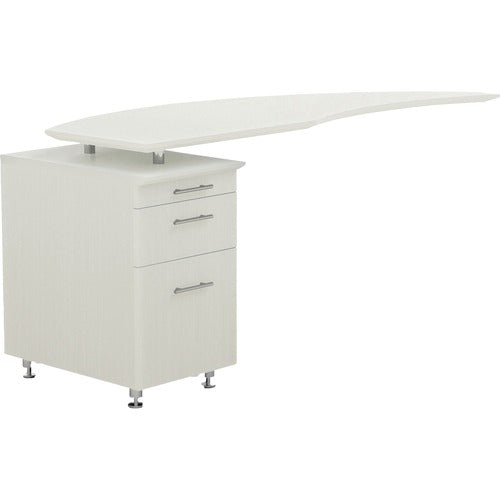 Safco SAFMNRTPLTSS Medina Mocha Laminate Office Unit