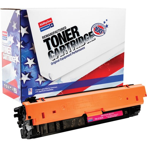 SKILCRAFT® NSN6942771 Remanufactured Laser Toner Cartridge 508A, 508X - Magenta - 1 Each