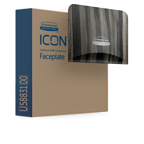 Kimberly-Clark Professional KCC58831 ICON Standard Roll Vertical Toilet Paper Dispenser Faceplate