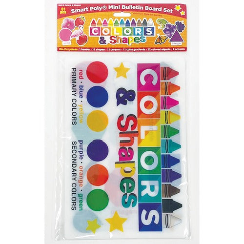 Ashley ASH96012 Colors & Shapes Bulletin Board Set