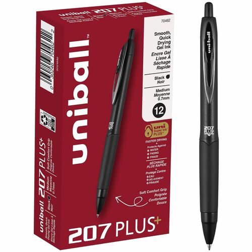 uniball UBC70462 207 Plus+ Gel Pen