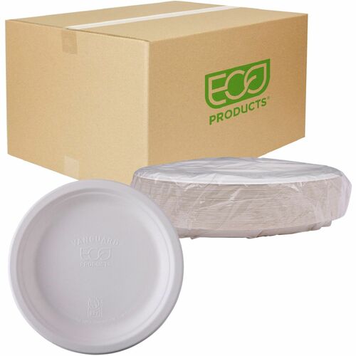 Eco-Products ECOEPP005NFA Vanguard 10" Sugarcane Plates