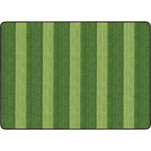 Flagship Carpets FCIFA100732FS Basketweave Stripes Classroom Rug