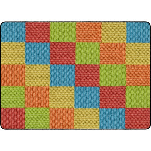 Flagship Carpets FCIFA100932FS Basketweave Blocks Class Rug