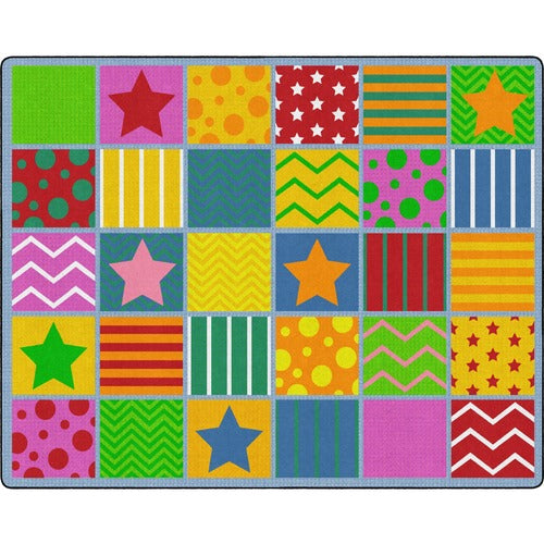 Flagship Carpets FCIFE33158A Silly Seating Classroom Rug