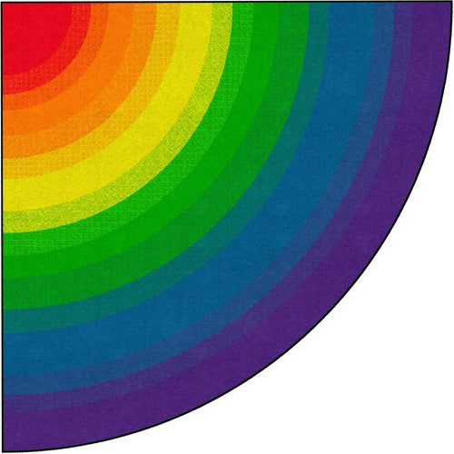 Flagship Carpets FCIFE41626A Rainbow Classroom Rug