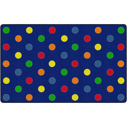 Flagship Carpets FCIFE40944A Basics Dots Classroom Rug