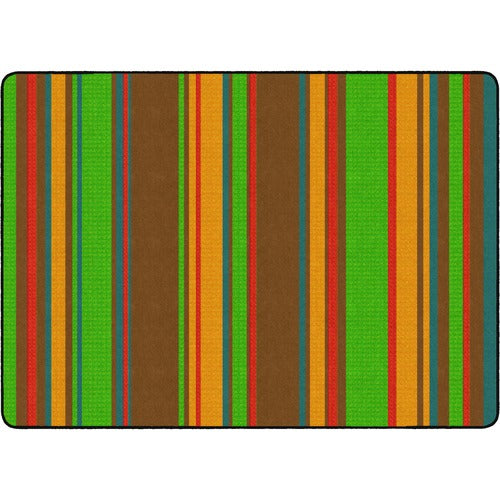 Flagship Carpets FCIFE40832A Basics Stripes Classroom Rug