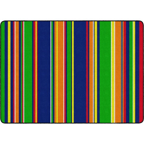 Flagship Carpets FCIFE40732A Basics Stripes Classroom Rug