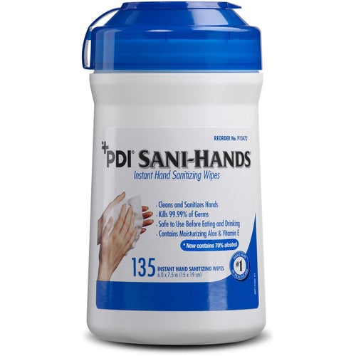PDI PDIP13472CT Sani-Hands Instant Hand Sanitizing Wipes